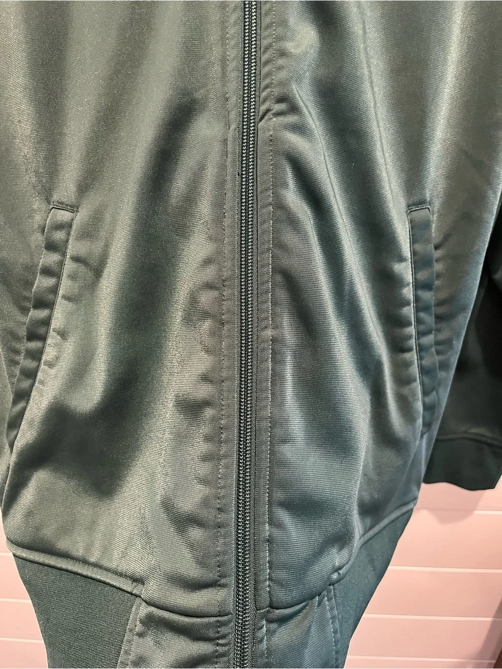 Obey Green Track Jacket Size XL